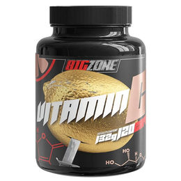 Big Zone Buffered Vitamin C 1000 mg Calciumascorbat Kapseln 120 Stück vegan und ohne Zusatzstoffe für Männer und Sportler – Bild 1 von 3