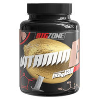 Produktbild von Big Zone Buffered Vitamin C 1000 mg Calciumascorbat Kapseln 120 Stück vegan und ohne Zusatzstoffe für Männer und Sportler
