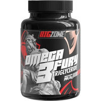 Produktbild von Big Zone Omega 3 Fury Triglyceride Kapseln für Sportler 120 Stück