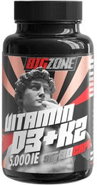 Big Zone Vitamin D3 + K2 Kapseln 5000 IE vegan vegetarisch – Bild 1 von 3