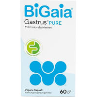 Produktbild von BiGaia Gastrus Pure Kapseln vegan für Erwachsene, Schwangere und Stillende 60 Stück