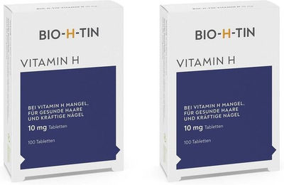 BIO-H-TIN Biotin 10 mg Tabletten Bio für Sportler, Schwangere und Stillende – Bild 1 von 4