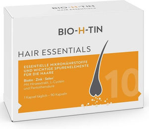 BIO-H-TIN Hair Essentials Dr. Pfleger Arzneimittel Zink Biotin Selen Kapseln vegan glutenfrei laktosefrei – Bild 1 von 1