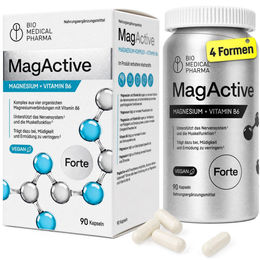 Bio Medical Pharma Magnesium Komplex 300 mg mit Vitamin B6, 90 vegane Kapseln – Bild 1 von 2