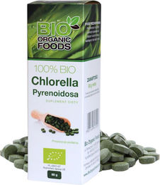 BIO ORGANIC FOODS Chlorella Pyrenoidosa Tabletten Bio 80 g – Bild 1 von 3