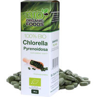 Produktbild von BIO ORGANIC FOODS Chlorella Pyrenoidosa Tabletten Bio 80 g