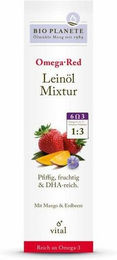 Bio Planète Omega Red Leinöl-Mixtur Bio Vegan 100 ml – Bild 1 von 1