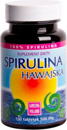 Bio Spirulina 500 mg Tabletten GINSENG POLAND 100 Stück – Bild 1 von 1