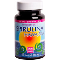 Produktbild von Bio Spirulina 500 mg Tabletten GINSENG POLAND 100 Stück