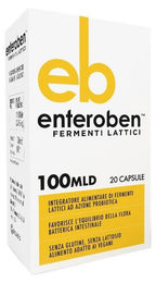 Bioartis ENTEROBEN Vegetarische Kapseln Vegan Glutenfrei Laktosefrei 20 Stück – Bild 1 von 1