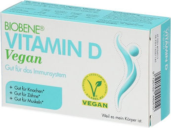 BIOBENE Vitamin D Vegan Kapseln 1000 IE 60 Stück – Bild 1 von 1