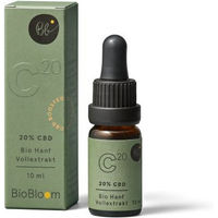 Produktbild von BioBloom Bio CBD Öl 20% vegan und ohne Zusatzstoffe 10 ml