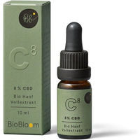 Produktbild von BioBloom Bio CBD Öl 8% ohne Zusatzstoffe