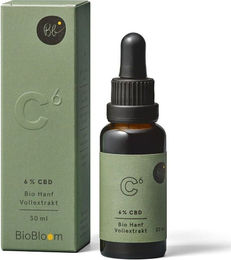BioBloom CBD Bio Hanf Vollextrakt 6% vegan ohne Zusatzstoffe 30 ml – Bild 1 von 1