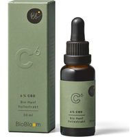 Produktbild von BioBloom CBD Bio Hanf Vollextrakt 6% vegan ohne Zusatzstoffe 30 ml