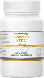 Biocannovea Basisches Vitamin C Pulver mit Calciumascorbat Bio ohne Zusatzstoffe – Bild 1 von 1