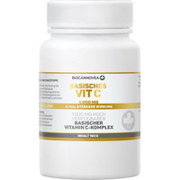 Produktbild von Biocannovea Basisches Vitamin C Pulver mit Calciumascorbat Bio ohne Zusatzstoffe