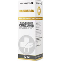 Produktbild von Biocannovea Curcumin wasserlöslich vegan Tropfen