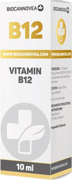 Biocannovea Vitamin B12 hochdosiert vegane Tropfen – Bild 1 von 2
