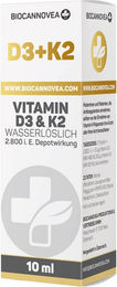 Biocannovea Vitamin D3+K2 Tropfen Bio wasserlöslich – Bild 1 von 1