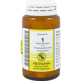 Biochemie 1 Calcium fluoratum D 6 Tabletten laktosehaltig 100 Stück – Bild 1 von 2