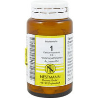 Produktbild von Biochemie 1 Calcium fluoratum D 6 Tabletten laktosehaltig 100 Stück