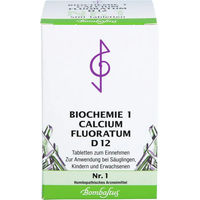 Produktbild von Biochemie 1 Calcium fluoratum D12 Tabletten 500 Stück