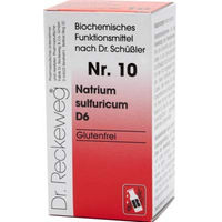 Produktbild von Biochemie 10 Natrium Sulfuricum D6 Tabletten 200 Stück