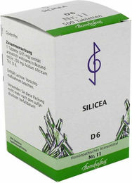 Biochemie 11 Silicea D6 Silizium Kieselerde Tabletten 500 Stück – Bild 1 von 1