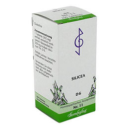 Biochemie 11 Silicea D6 Silizium Kieselerde Tabletten für Erwachsene und Kinder 200 Stück – Bild 1 von 2