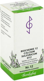 Biochemie 12 Calcium sulfuricum D12 Tabletten 200 Stück – Bild 1 von 2