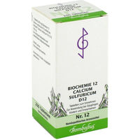 Produktbild von Biochemie 12 Calcium sulfuricum D12 Tabletten 200 Stück