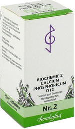 Biochemie 2 Calcium phosphoricum D12 Tabletten 200 Stück – Bild 1 von 2