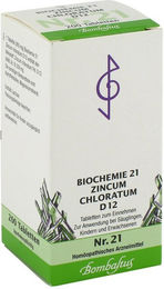 Biochemie 21 Zincum chloratum D12 Tabletten laktosehaltig – Bild 1 von 2