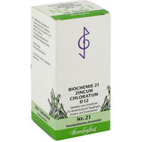 Produktbild von Biochemie 21 Zincum chloratum D12 Tabletten laktosehaltig