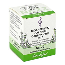 Biochemie 22 Calcium carbonicum D12 Tabletten – Bild 1 von 1