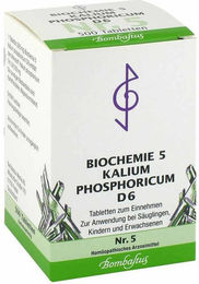 Biochemie Kalium phosphoricum D6 Tabletten 500 Stück – Bild 1 von 2