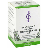 Produktbild von Biochemie Kalium phosphoricum D6 Tabletten 500 Stück