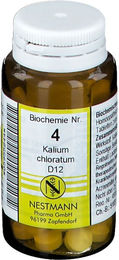 Biochemie Nr. 4 Kalium chloratum D12 Tabletten 100 Stück – Bild 1 von 2