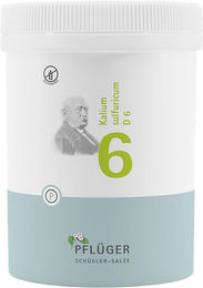 Biochemie Pflüger Kalium Sulfur D6 Tabletten glutenfrei – Bild 1 von 1