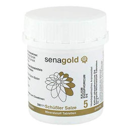 BIOCHEMIE Senagold 5 Kalium phosphoricum D 6 Tabletten 400 Stück – Bild 1 von 1