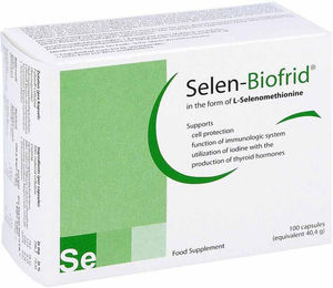 Biofrid Selen Kapseln mit Selenmethionin bio – Bild 1 von 1