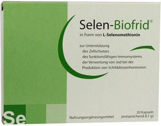 Biofrid Selen Kapseln mit Selenmethionin für Erwachsene – Bild 1 von 1