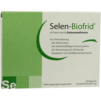 Produktbild von Biofrid Selen Kapseln mit Selenmethionin für Erwachsene