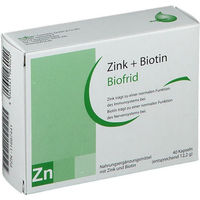 Produktbild von Biofrid Zink Biotin Selen Kombi Kapseln 40 Stück
