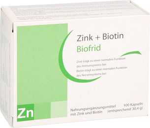 Biofrid Zink Biotin Selen Kombi Kapseln – Bild 1 von 1