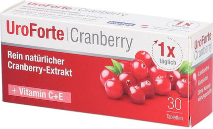 BIOGELAT Cranberry UroForte Tabletten laktosefrei glutenfrei zuckerfrei ohne Zusatzstoffe – Bild 1 von 1