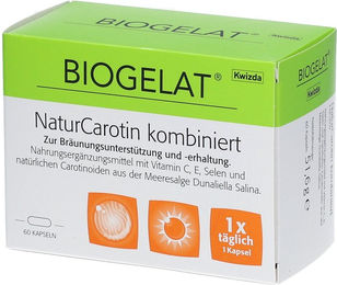 BIOGELAT NaturCarotin Vitamin-Kombination Kapseln 60 Stück – Bild 1 von 1