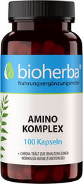 Bioherba Amino Komplex EAA mit Chrom Kapseln – Bild 1 von 3