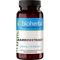 Produktbild von Bioherba Bambusextrakt Kapseln mit Kieselerde